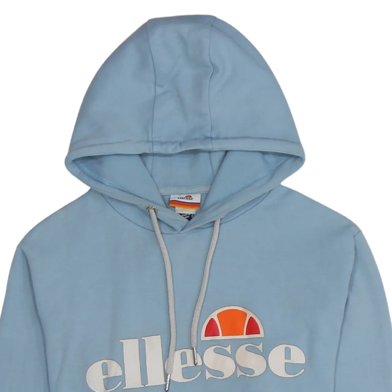 Ellesse 90's Spellout Pullover Hoodie Small Blue sold by Vintage Club product image thumbnail 3