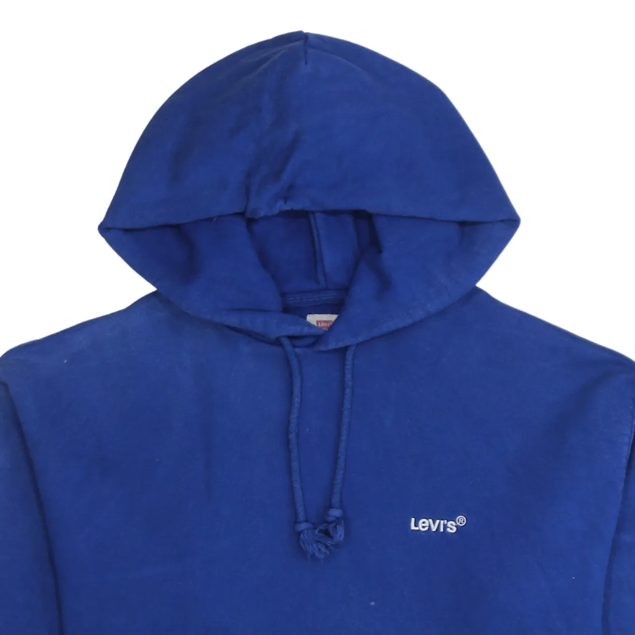 Levi's 90's Drawstring Pockets Pullover Hoodie Medium Blue sold by Vintage Club product image thumbnail 3