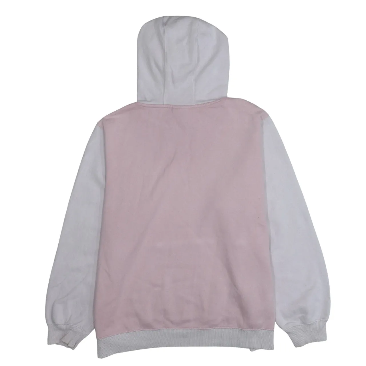 Ellesse Pink White Hoodie Women’s XXLarge Small Chest Logo Front Pocket Pullover Sweatshirt sold by Vintage Club product image thumbnail 2