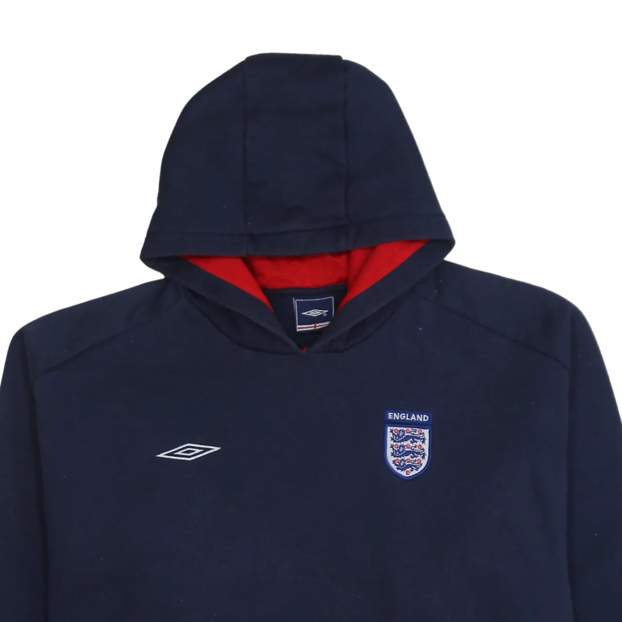 Umbro 90's Lightweight Pullover Hoodie XXLarge (2XL) Navy Blue sold by Vintage Club product image thumbnail 3