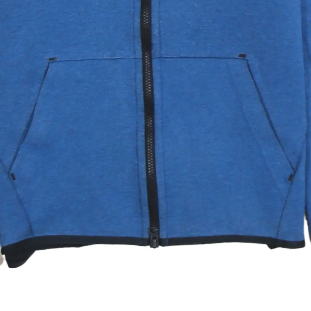 Nike 90's Swoosh Full Zip Up Hoodie Medium Blue sold by Vintage Club product image thumbnail 4