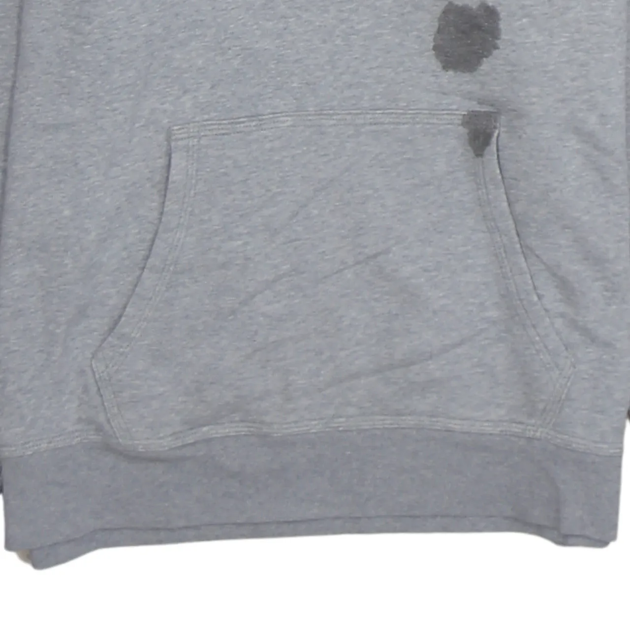 Nike 90's Swoosh Pullover Hoodie Large Grey sold by Vintage Club product image thumbnail 4