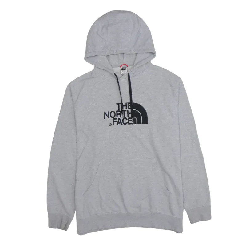 The North Face 90's Spellout Pullover Hoodie XXLarge (2XL) Grey sold by Vintage Club
