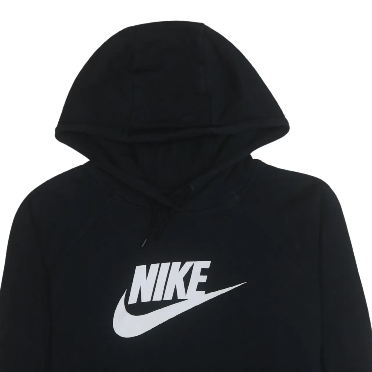 Nike 90's Center Middle Swoosh Pullover Hoodie Large Black sold by Vintage Club product image thumbnail 3