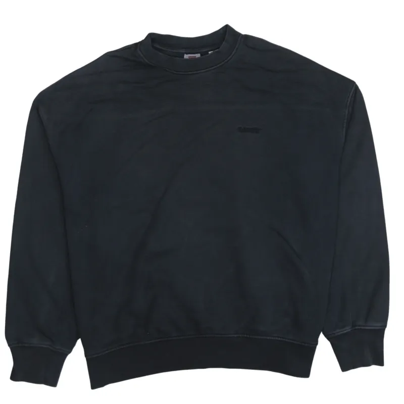 Levi's 90's Lightweight Crew Neck Sweatshirt Small Black sold by Vintage Club