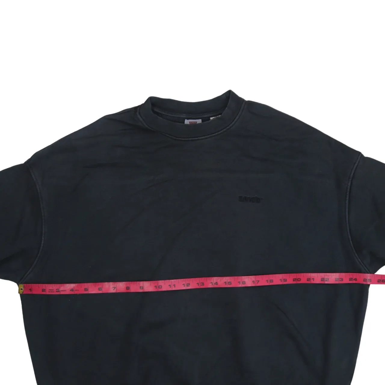 Levi's 90's Lightweight Crew Neck Sweatshirt Small Black sold by Vintage Club product image thumbnail 5