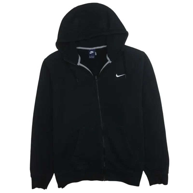 Nike 90's Swoosh Full Zip Up Hoodie XXLarge (2XL) Black sold by Vintage Club