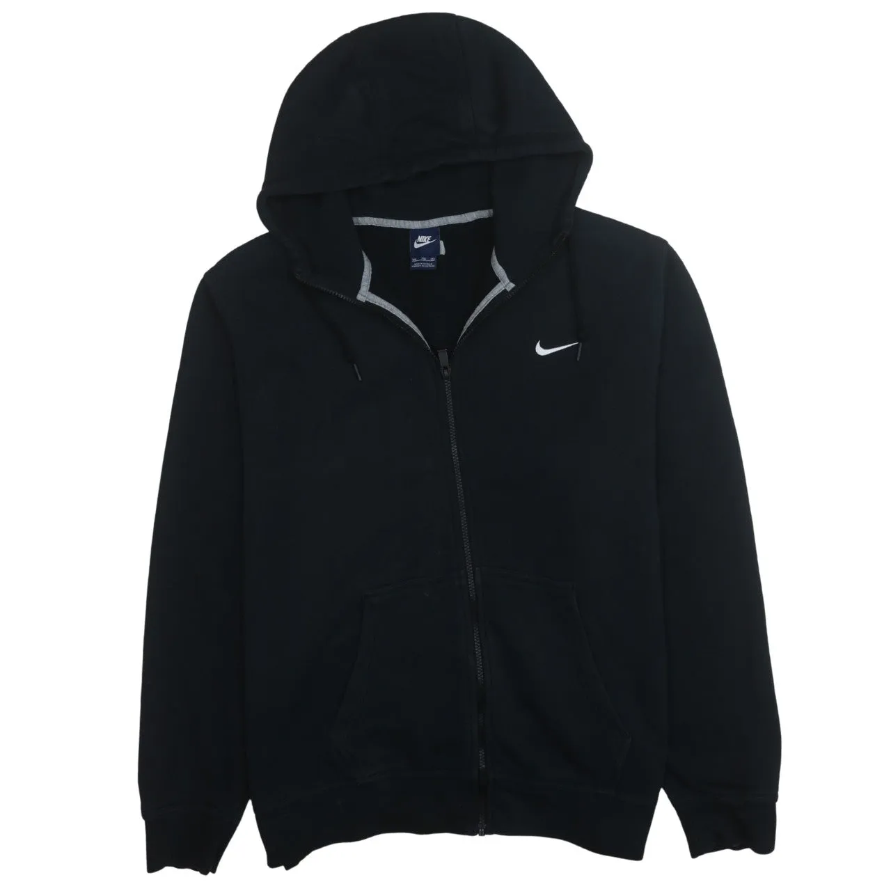 Nike 90's Swoosh Full Zip Up Hoodie XXLarge (2XL) Black sold by Vintage Club