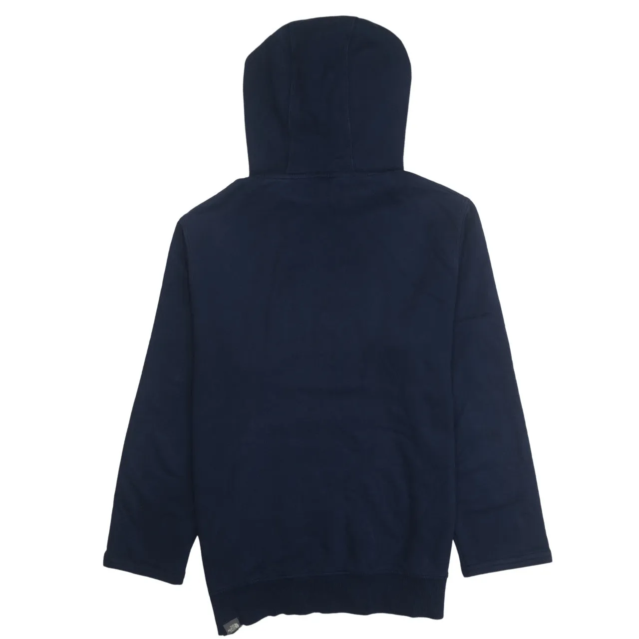 The North Face 90's Spellout Pullover Hoodie Medium Navy Blue sold by Vintage Club product image thumbnail 2