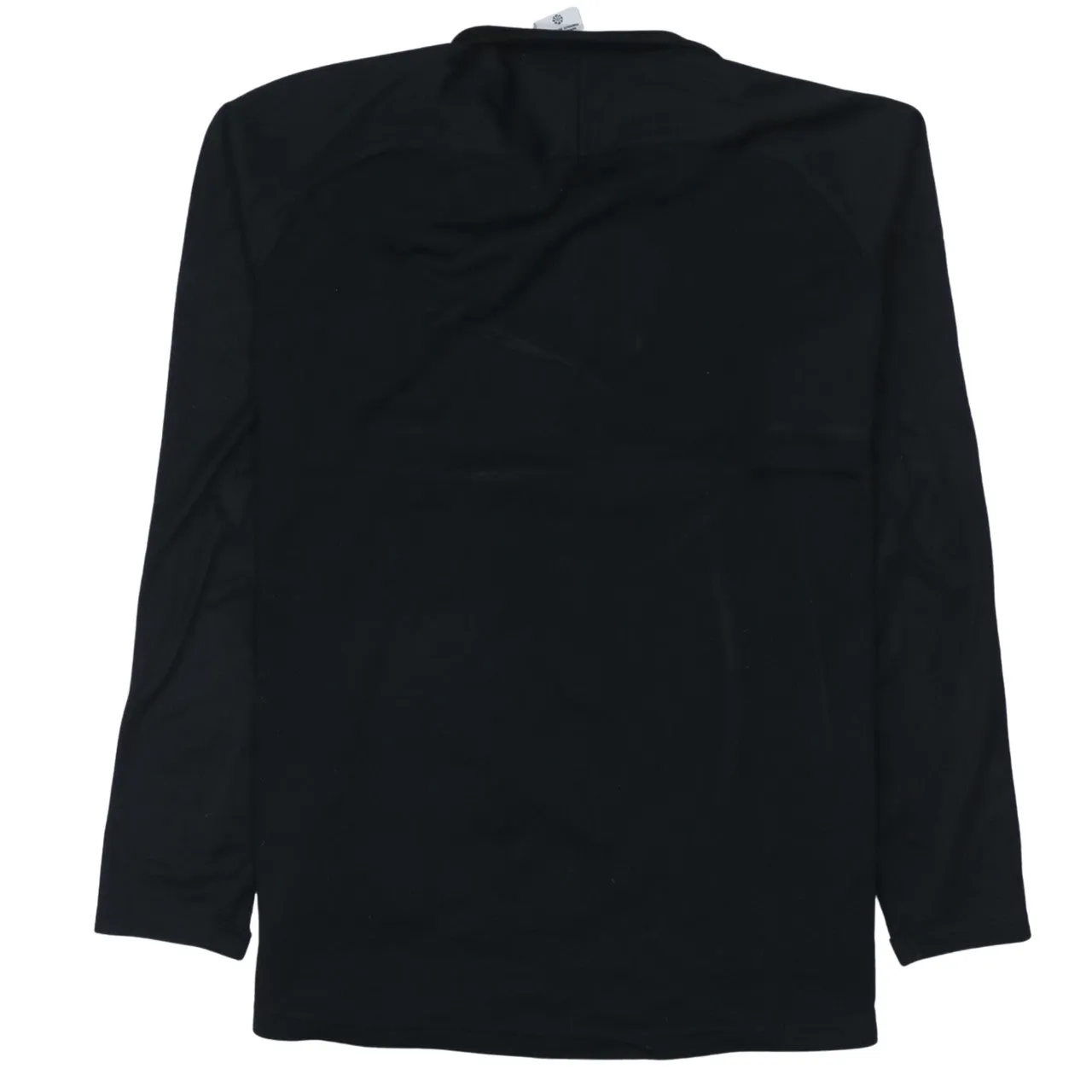 Nike 90's Swoosh Quarter Zip Sweatshirt Large Black sold by Vintage Club product image thumbnail 2