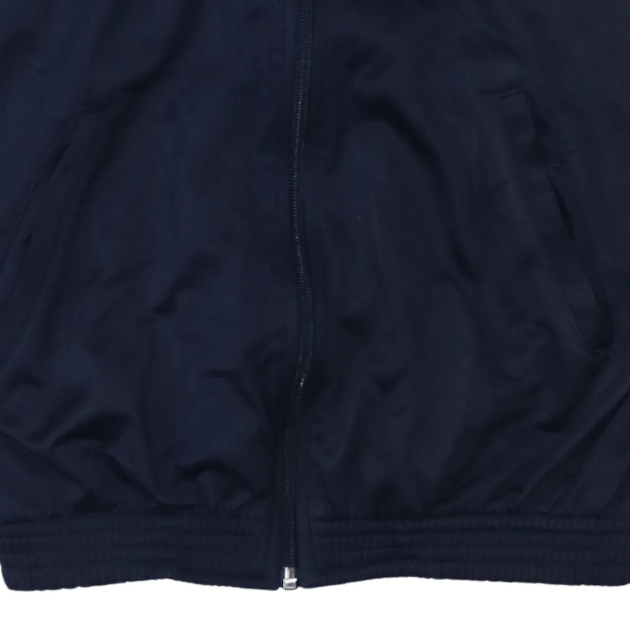 Champion Navy Blue Track Jacket Men’s Small Embroidered Logo Tape Sleeves Zip Top sold by Vintage Club product image thumbnail 4
