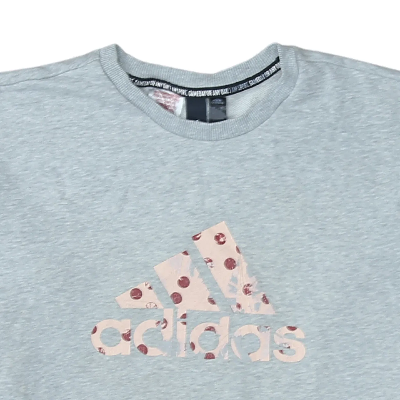 Adidas 90's Spellout Crew Neck Sweatshirt XLarge Grey sold by Vintage Club product image thumbnail 3