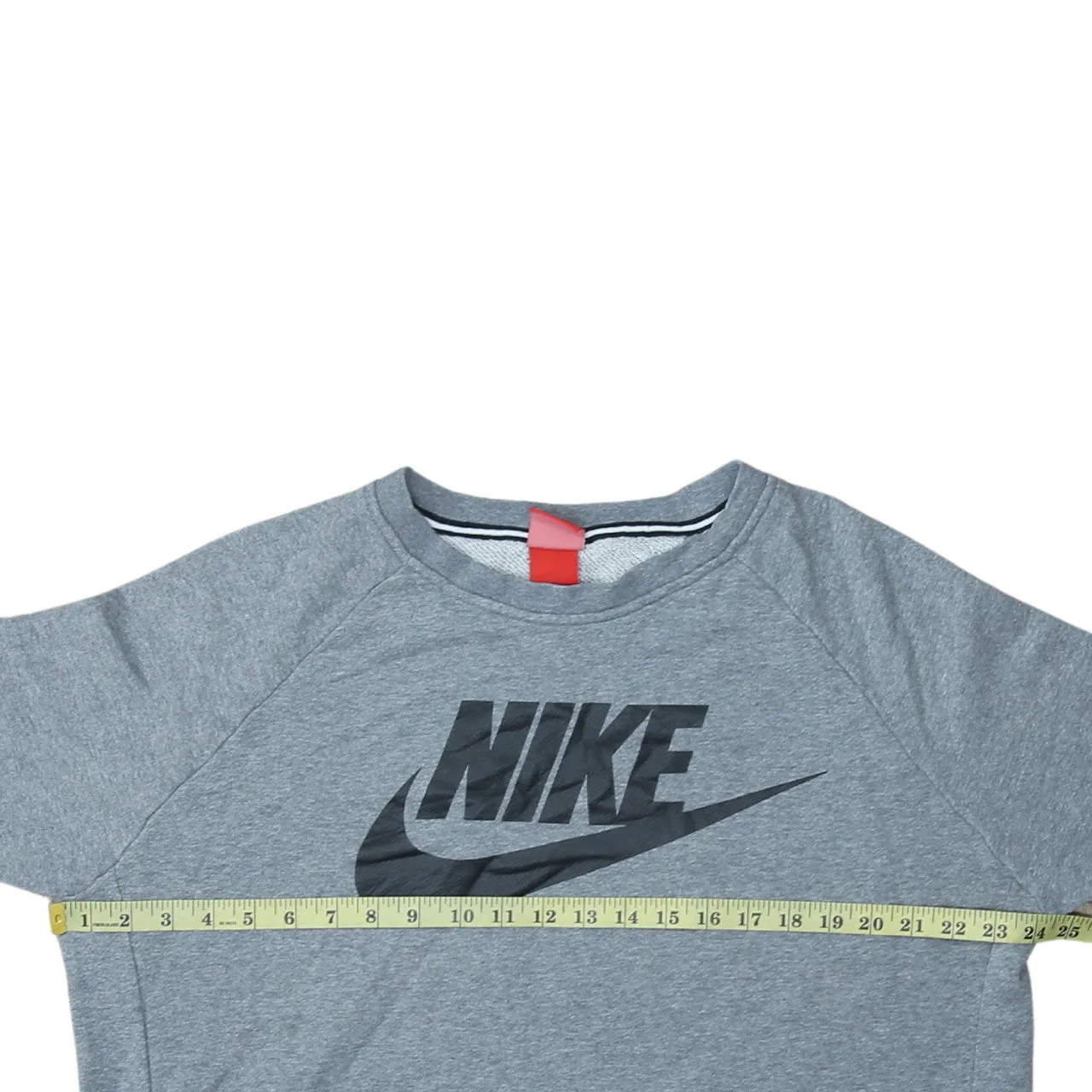 Nike 90's Center Middle Swoosh Crew Neck Sweatshirt XLarge Grey sold by Vintage Club product image thumbnail 5