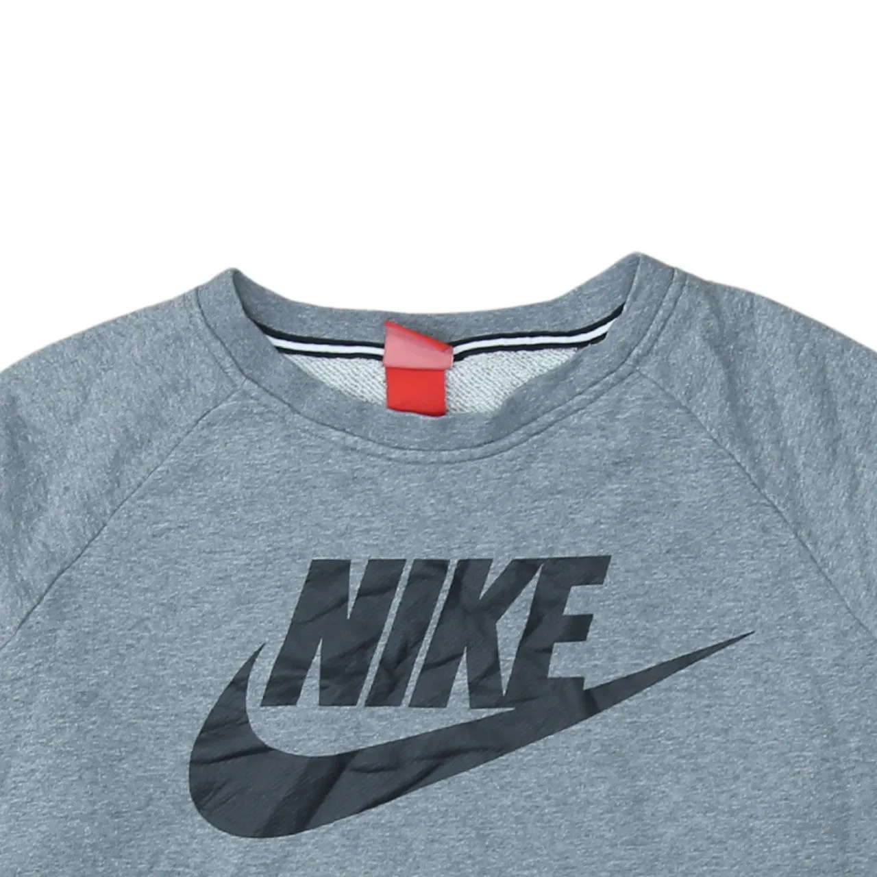 Nike 90's Center Middle Swoosh Crew Neck Sweatshirt XLarge Grey sold by Vintage Club product image thumbnail 3