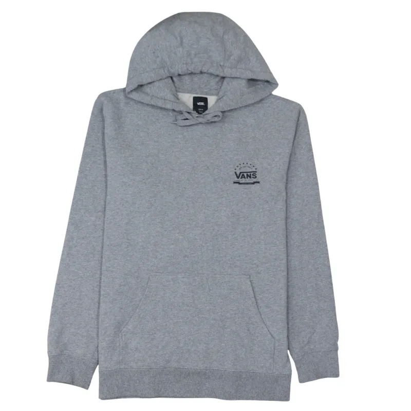 VANS 90's Drawstring Pockets Pullover Hoodie Medium Grey sold by Vintage Club