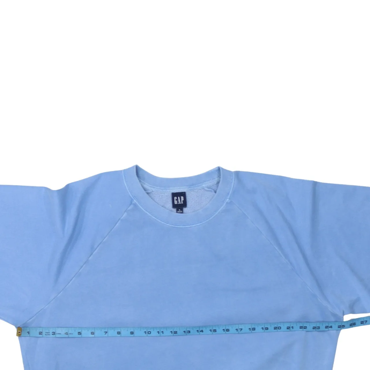 Gap 90's Plain Crew Neck Sweatshirt Large Blue sold by Vintage Club product image thumbnail 5