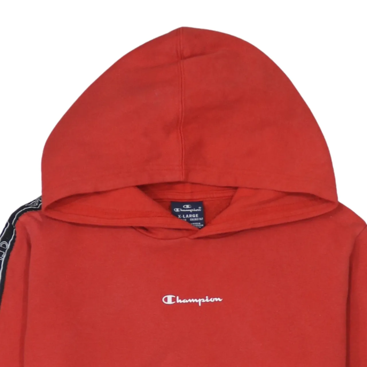 Champion 90's Drawstring Pockets Pullover Hoodie XLarge Red sold by Vintage Club product image thumbnail 3