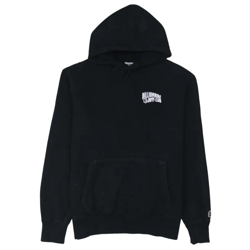 Billionaire Boys Club Black Hoodie Women's Large Embroidered Chest Logo Front Pocket Pullover Sweatshirt made by Billionaire Boys Club