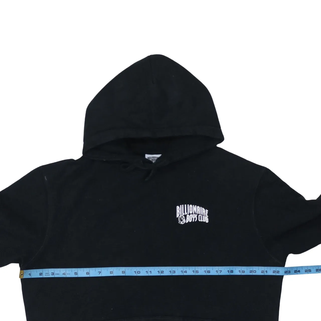 Billionaire Boys Club Black Hoodie Women's Large Embroidered Chest Logo Front Pocket Pullover Sweatshirt sold by Vintage Club product image thumbnail 5