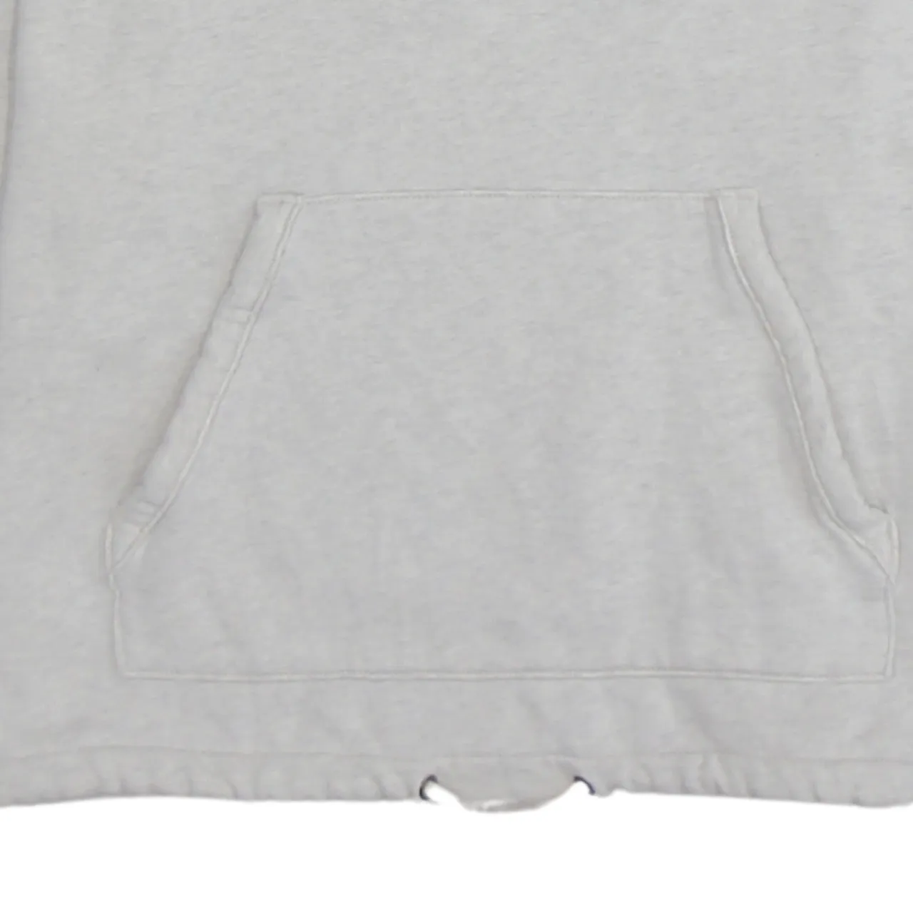 Vans Beige Cream Quarter Zip Sweatshirt Men's Medium Embroidered Chest Logo Front Pocket Fleece Top sold by Vintage Club product image thumbnail 4