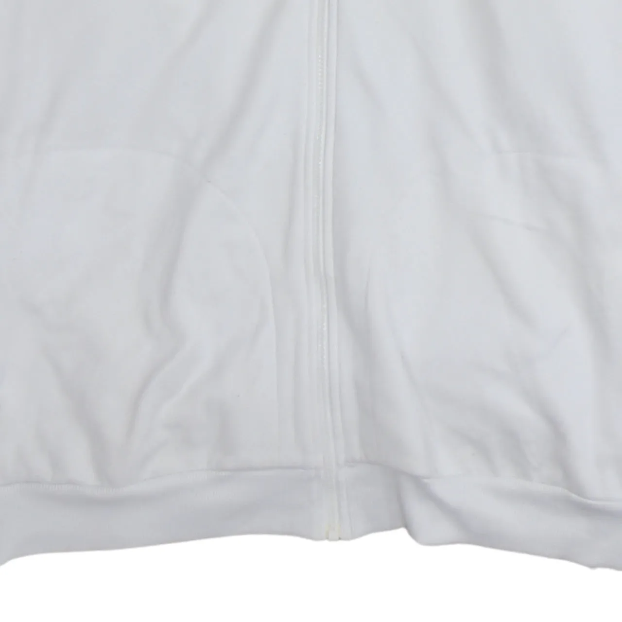 Adidas 90's Striped Sleeve Full Zip Up Hoodie XXLarge (2XL) White sold by Vintage Club product image thumbnail 4