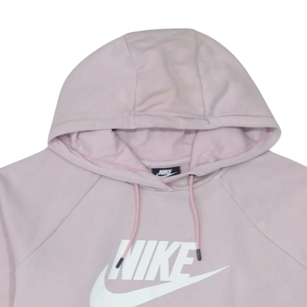 Nike 90's Center Middle Swoosh Pullover Hoodie Large Pink sold by Vintage Club product image thumbnail 3