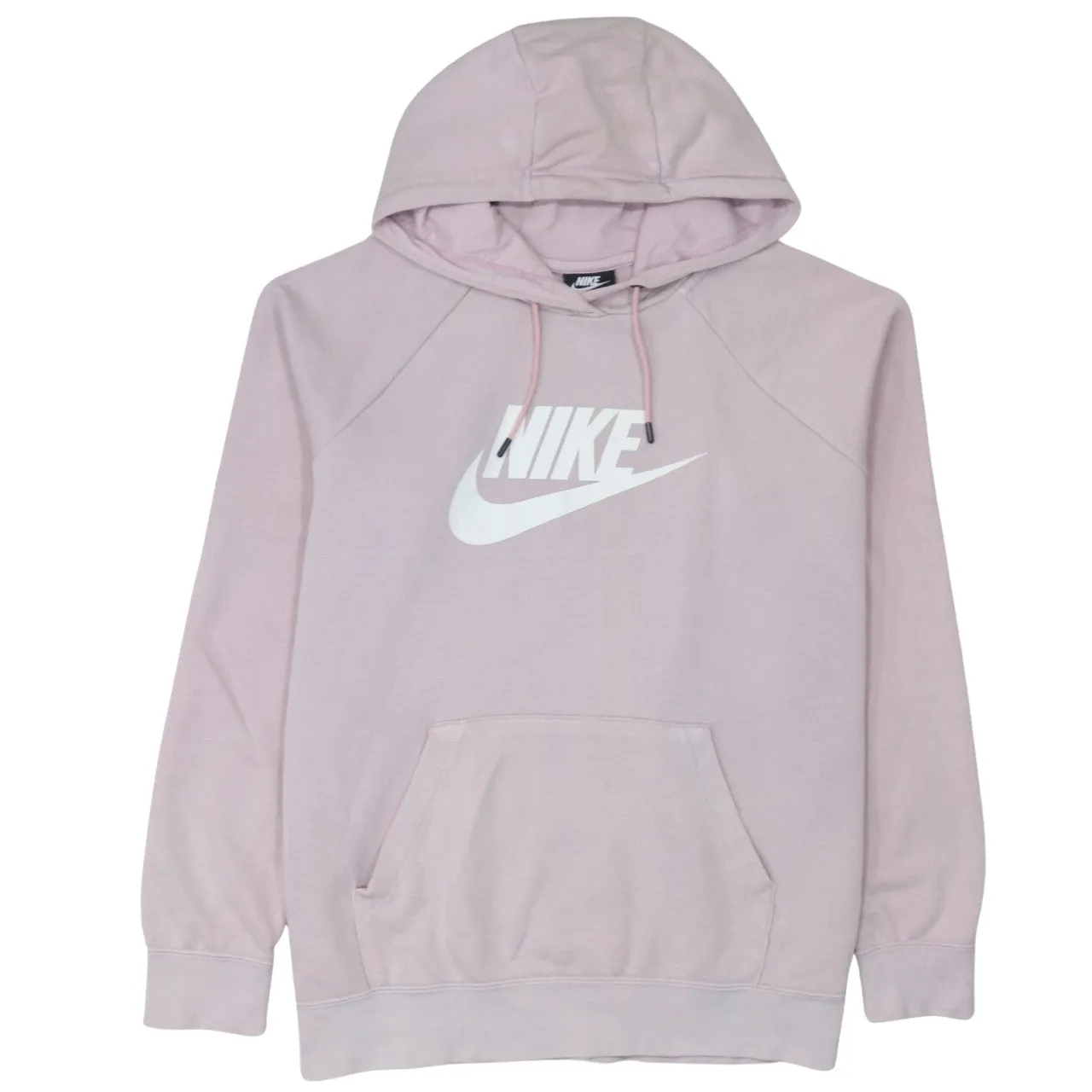 Nike 90's Center Middle Swoosh Pullover Hoodie Large Pink sold by Vintage Club