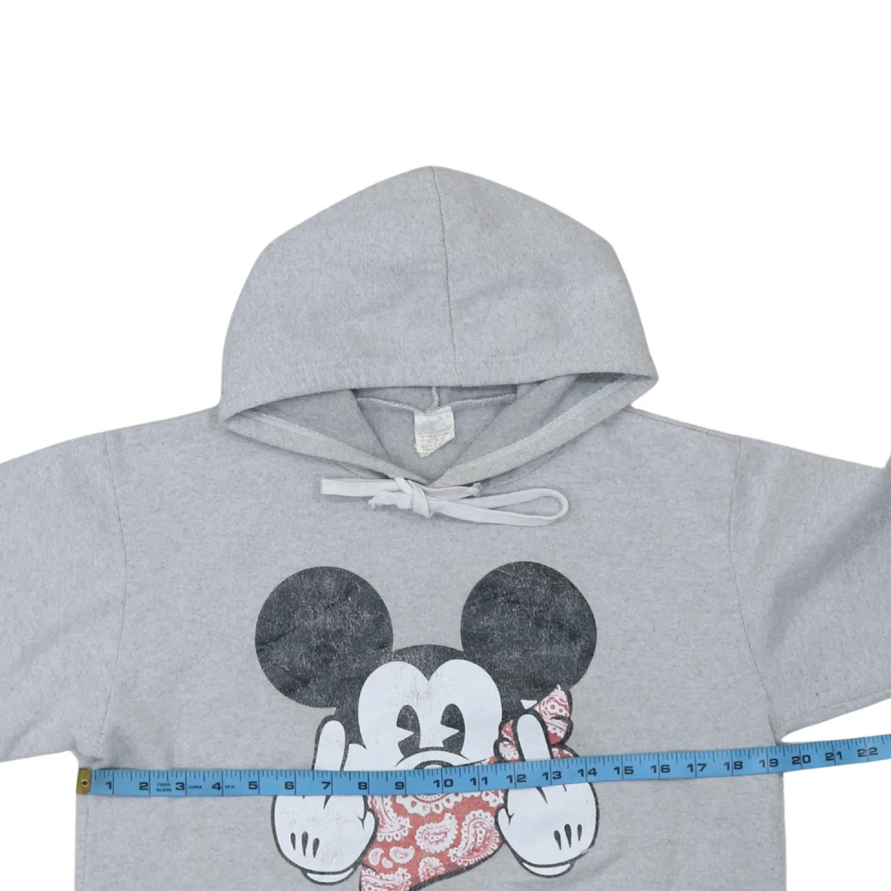 Disney 90's Mickey Mouse Pullover Hoodie XSmall Grey sold by Vintage Club product image thumbnail 5