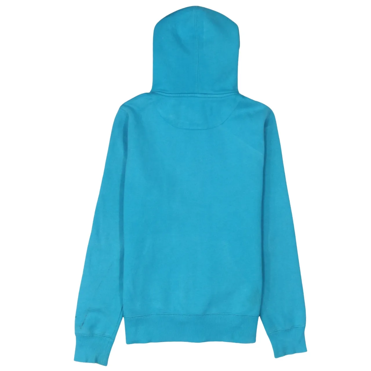 Nike 90's Center Middle Swoosh Pullover Hoodie Large Blue sold by Vintage Club product image thumbnail 2