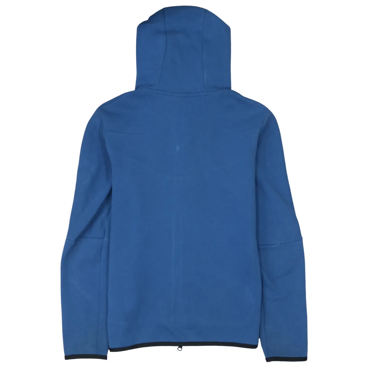 Nike 90's Swoosh Full Zip Up Hoodie Small Blue sold by Vintage Club product image thumbnail 2
