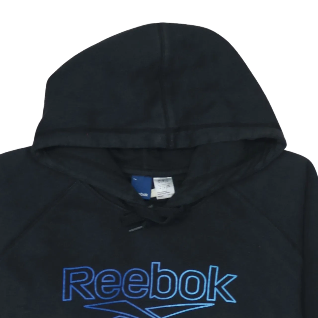 Reebok 90's Spellout Pullover Hoodie XLarge Black sold by Vintage Club product image thumbnail 3