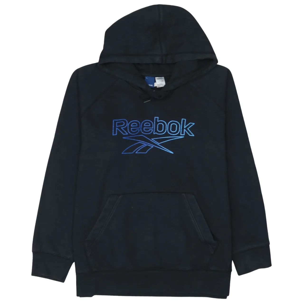 Reebok 90's Spellout Pullover Hoodie XLarge Black sold by Vintage Club