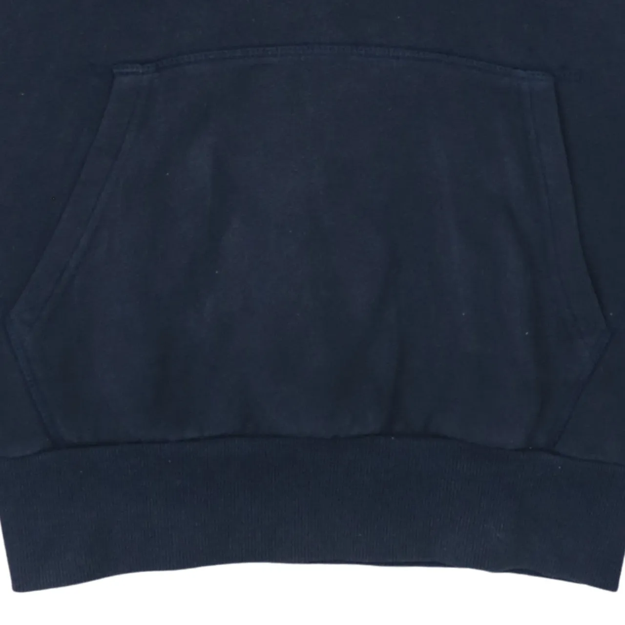 Ellesse 90's Drawstring Pockets Pullover Hoodie Medium Navy Blue sold by Vintage Club product image thumbnail 4