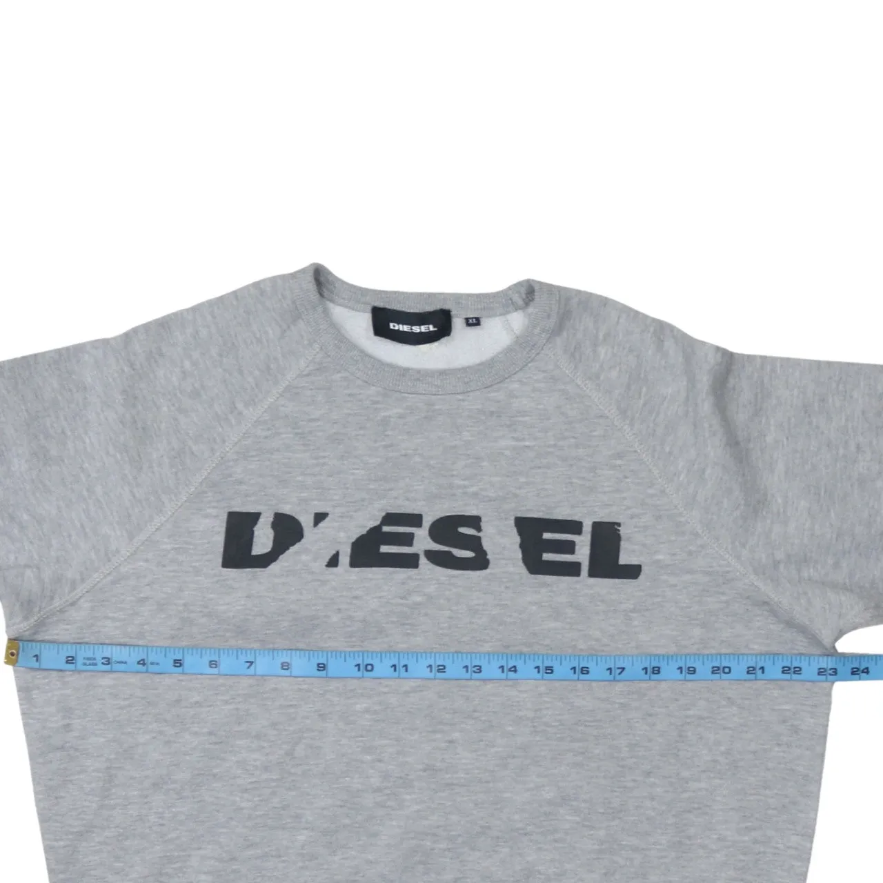 Diesel 90's Spellout Crew Neck Sweatshirt XLarge Grey sold by Vintage Club product image thumbnail 5