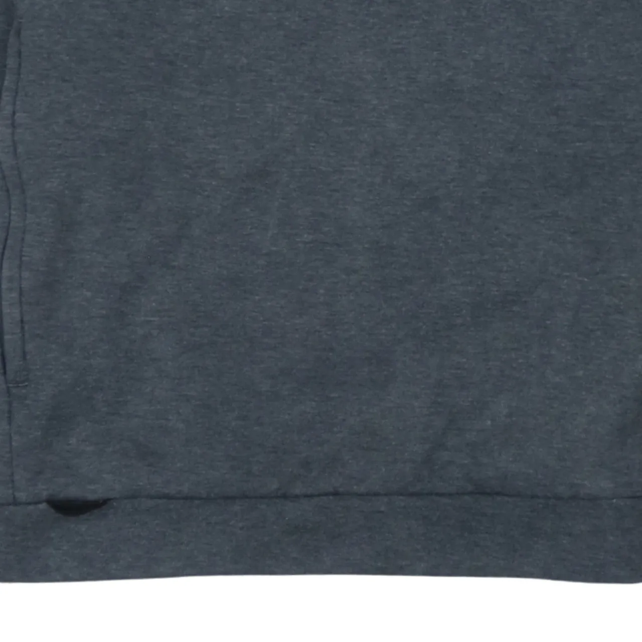 Adidas Dark Grey Sweatshirt Women’s Medium Quarter Zip Gold Printed Logo Pullover Top sold by Vintage Club product image thumbnail 4