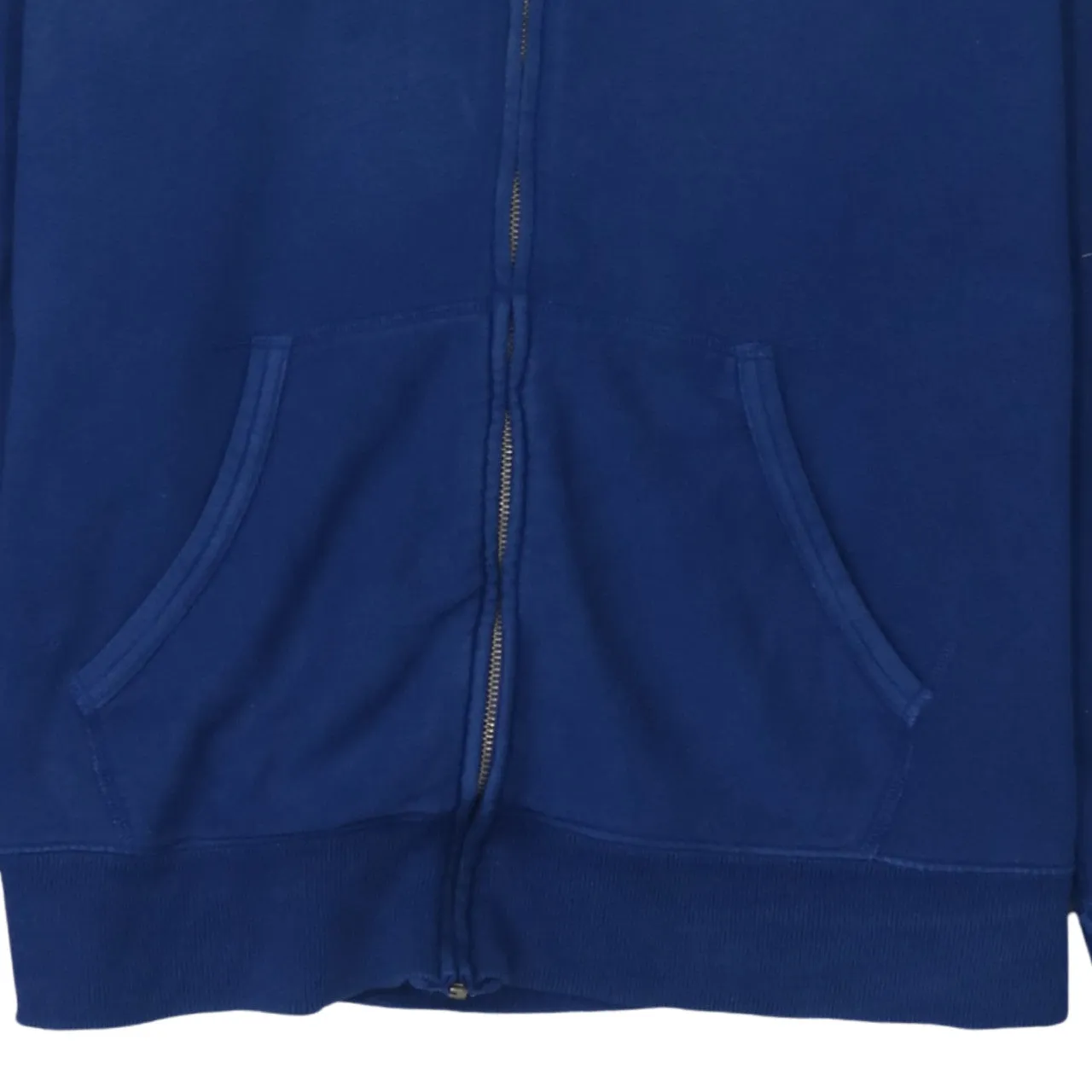 Polo Ralph Lauren 90's Drawstring Pockets Full Zip Up Hoodie XLarge Navy Blue sold by Vintage Club product image thumbnail 4