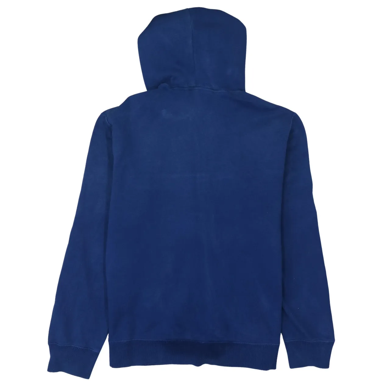 Polo Ralph Lauren 90's Drawstring Pockets Full Zip Up Hoodie XLarge Navy Blue sold by Vintage Club product image thumbnail 2