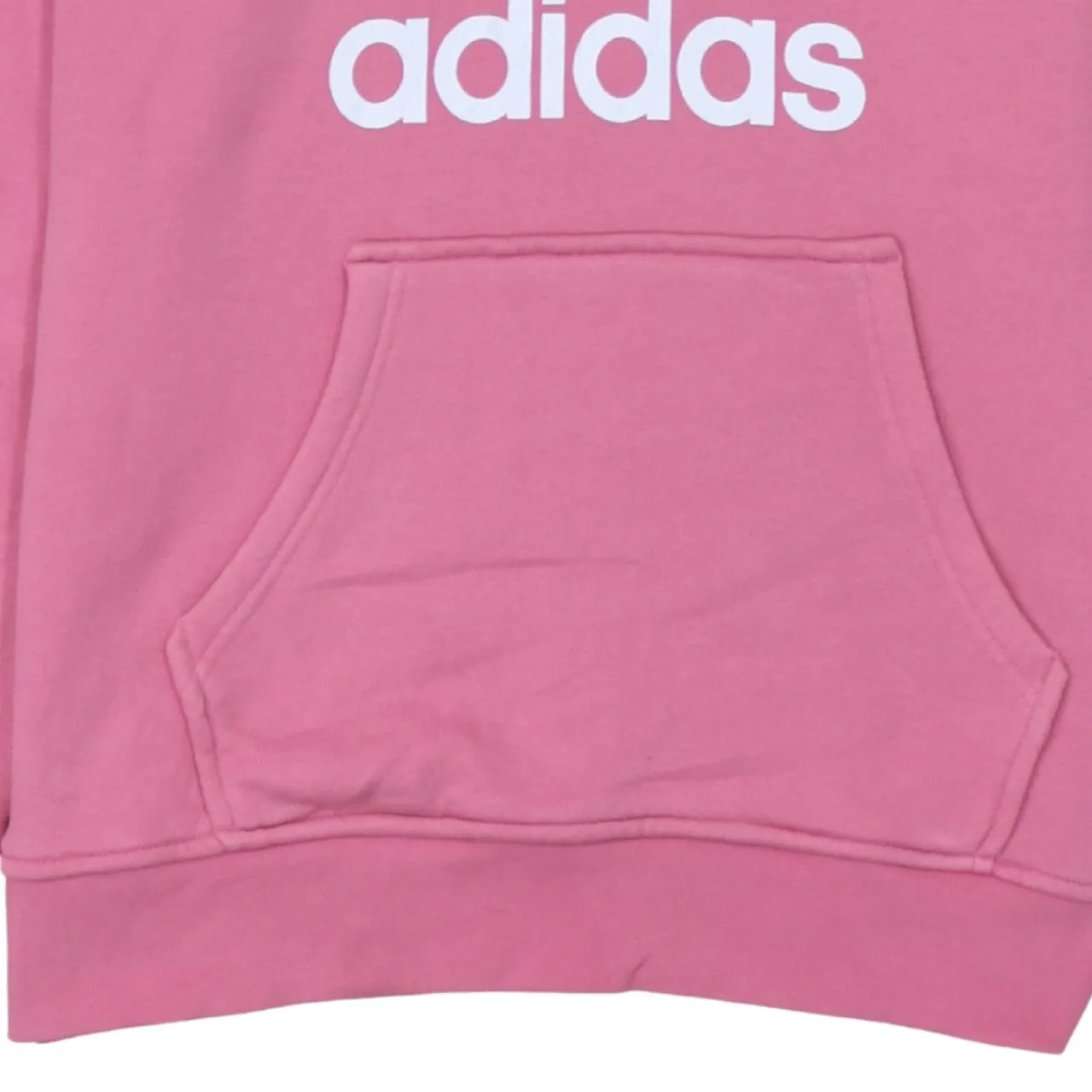 Adidas 90's Spellout Pullover Hoodie XSmall Pink sold by Vintage Club product image thumbnail 4