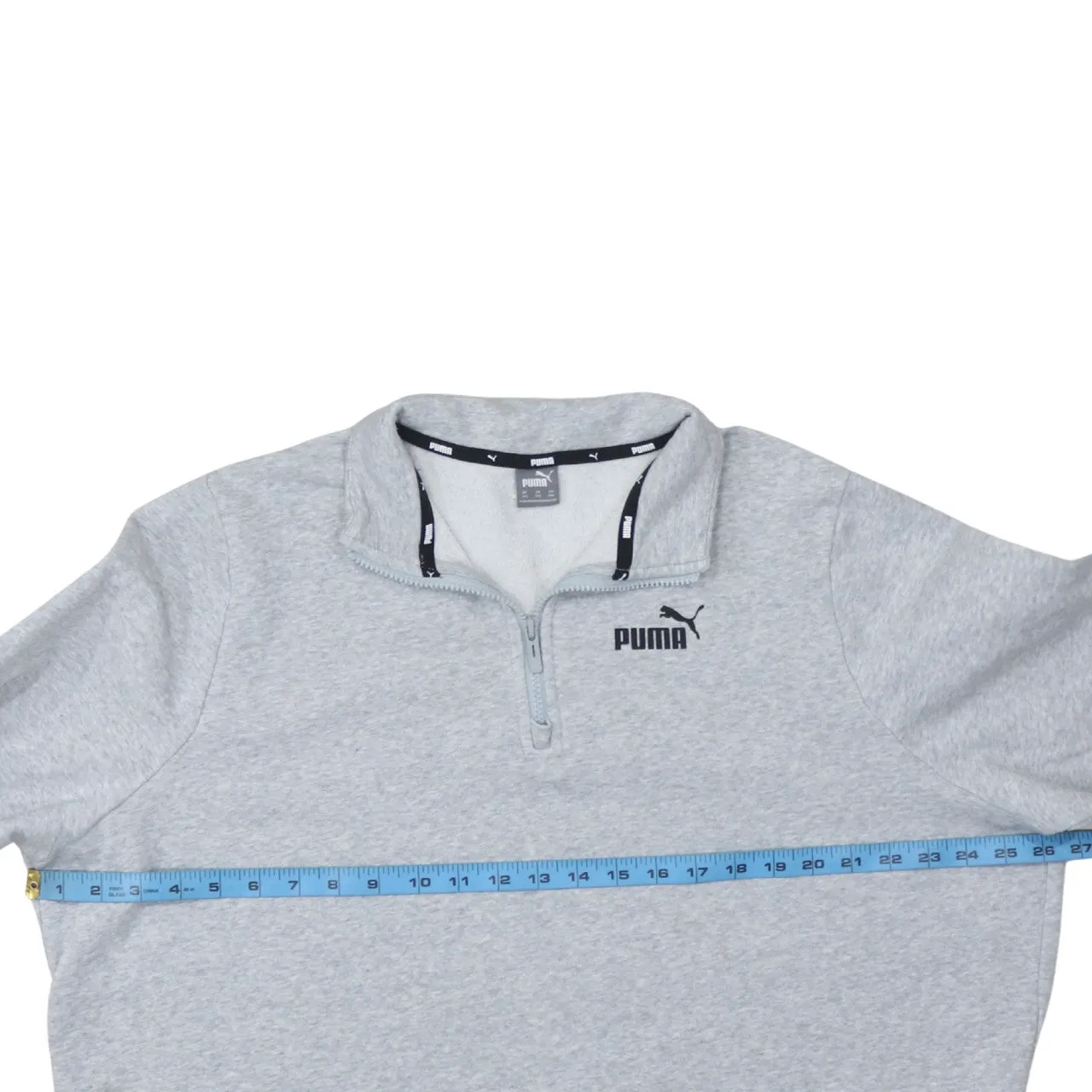 Puma 90's Lightweight Quarter Zip Sweatshirt XXXLarge (3XL) Grey sold by Vintage Club product image thumbnail 5