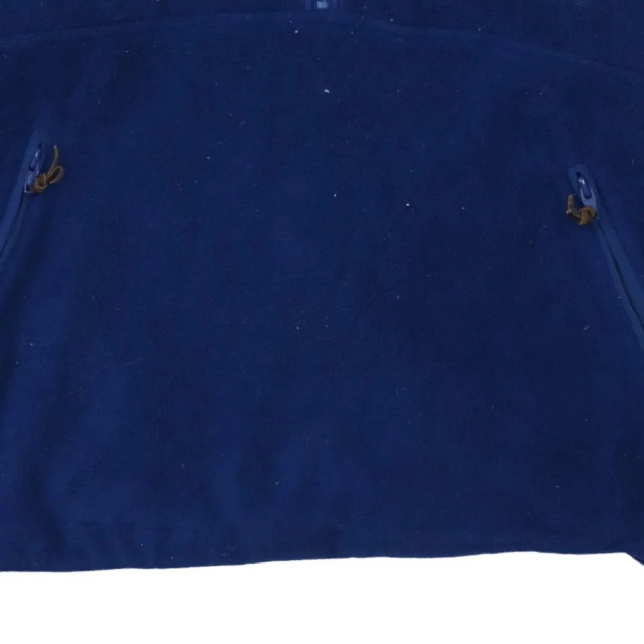 Timberland Royal Blue Fleece Jumper Men’s Medium Half Zip Embroidered Logo Zip Pockets Pullover Top sold by Vintage Club product image thumbnail 4