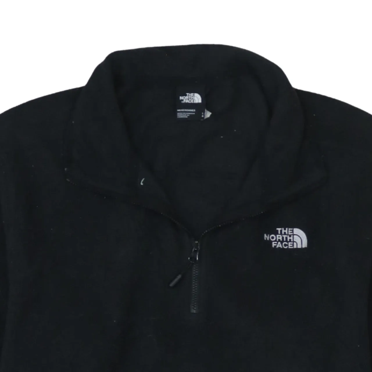 The North Face 90's Hiking Warm Quarter Zip Fleece Jumper Large Black sold by Vintage Club product image thumbnail 3