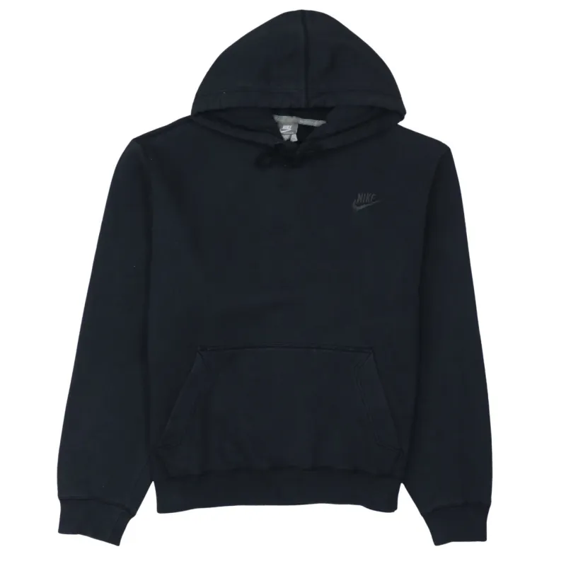 Nike 90's Swoosh Pullover Hoodie Large Black sold by Vintage Club