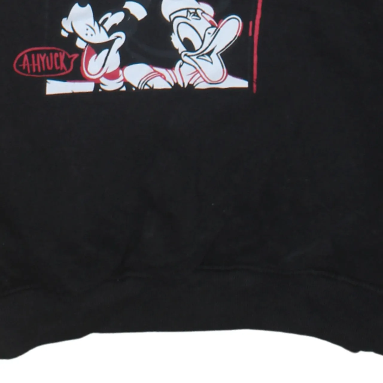 Disney 90's Mickey Mouse & Friends Crew Neck Sweatshirt Small Black sold by Vintage Club product image thumbnail 4