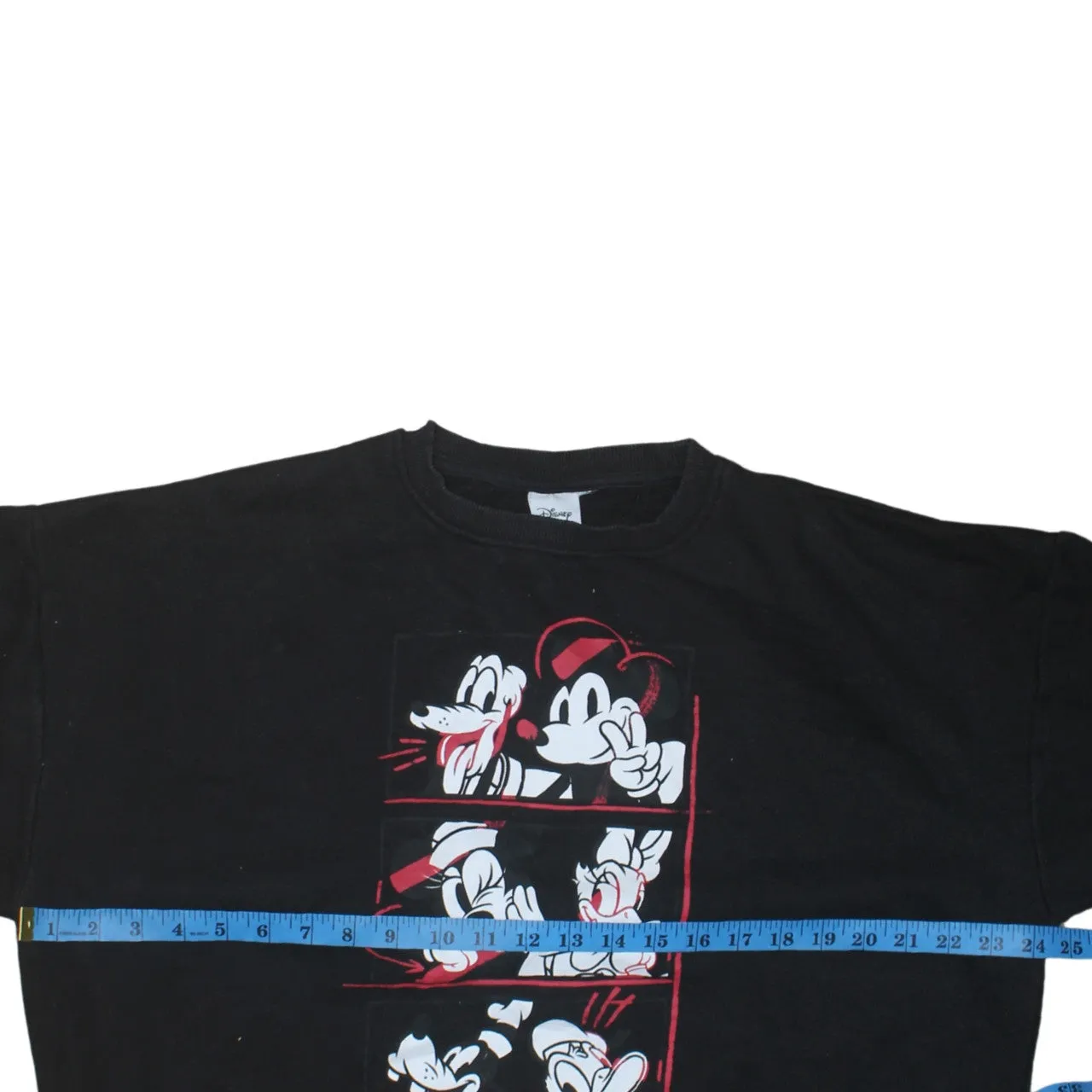 Disney 90's Mickey Mouse & Friends Crew Neck Sweatshirt Small Black sold by Vintage Club product image thumbnail 5