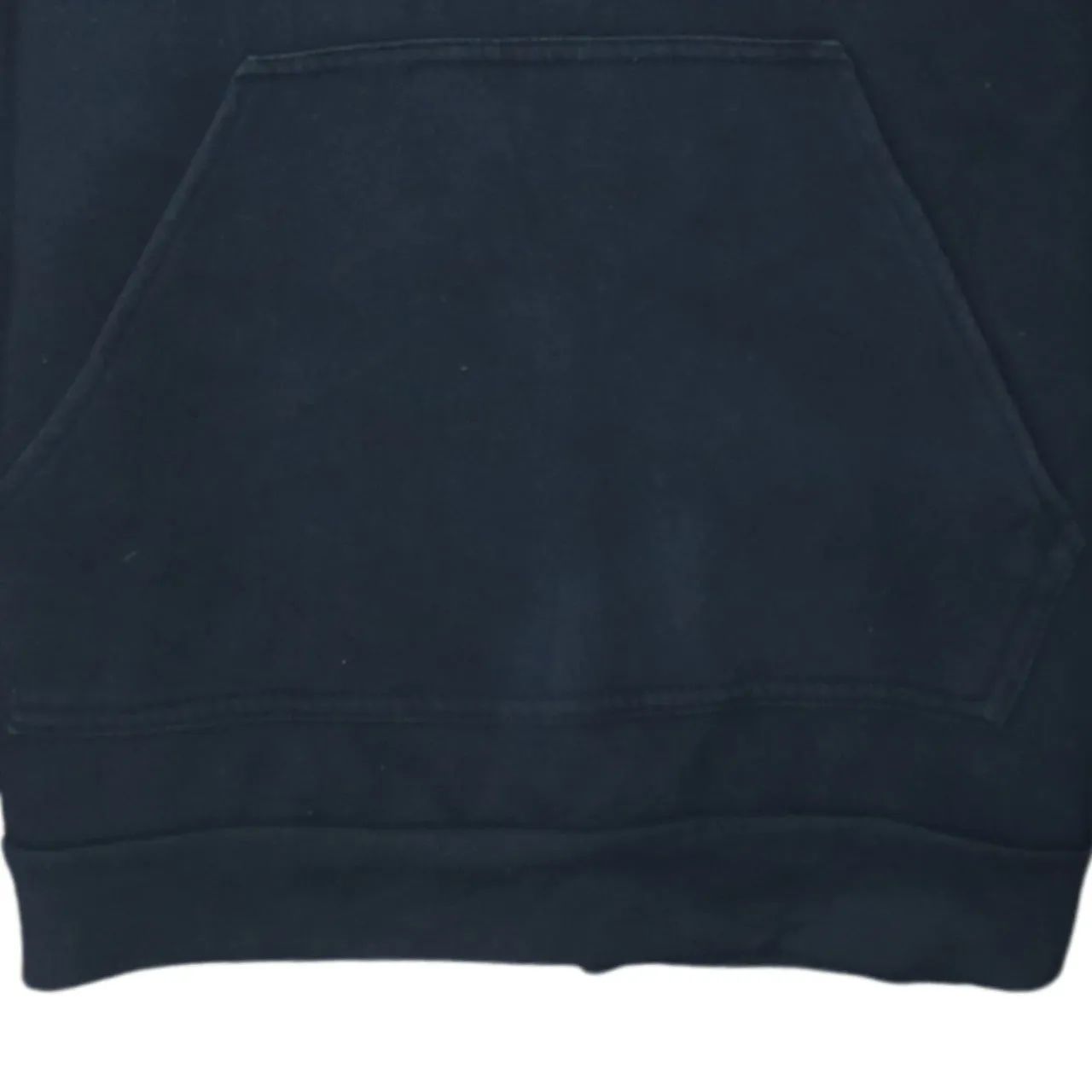 Adidas 90's Drawstring Pockets Pullover Hoodie Large Black sold by Vintage Club product image thumbnail 4