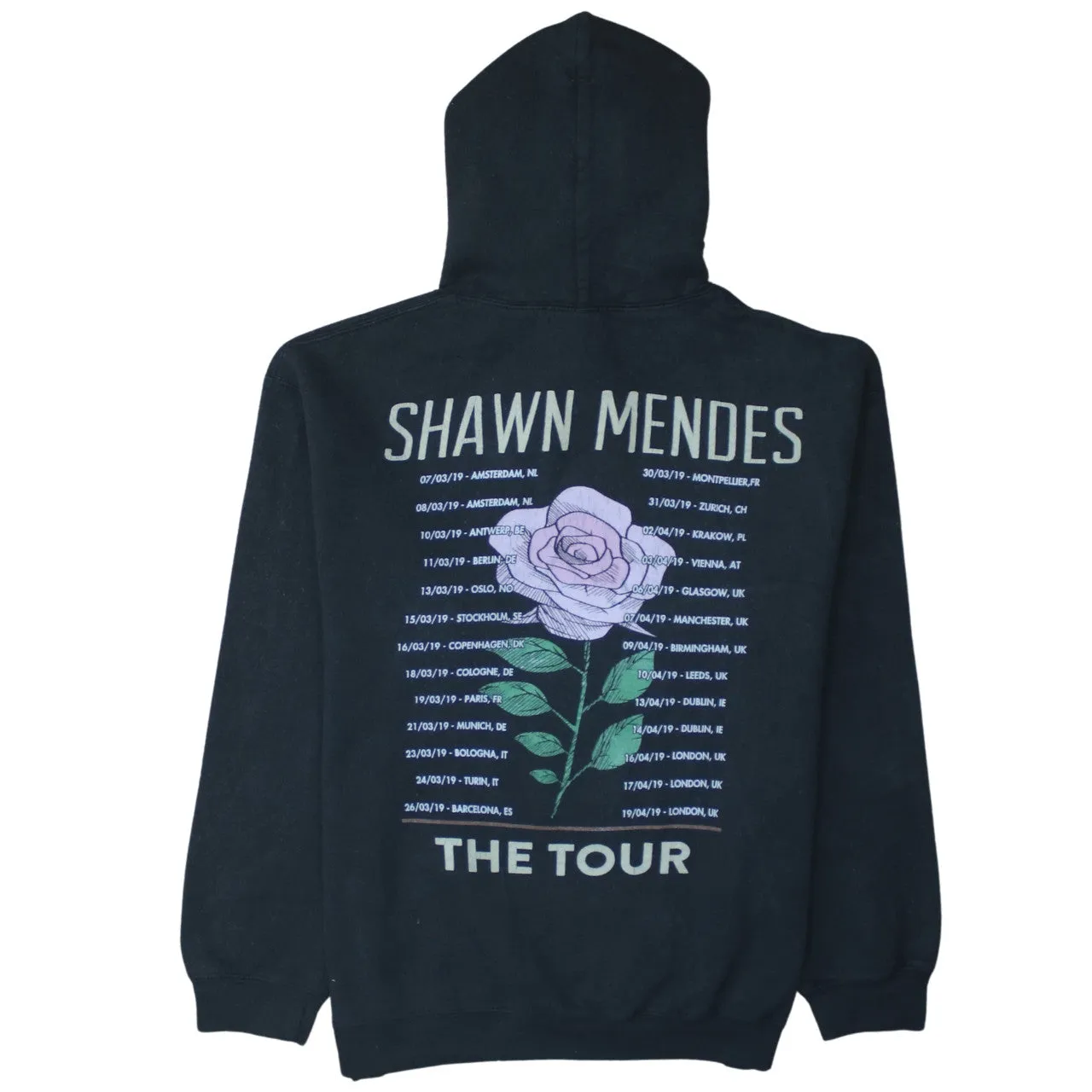 Gildan 90's Lightweight Pullover Hoodie Small Black sold by Vintage Club product image thumbnail 2