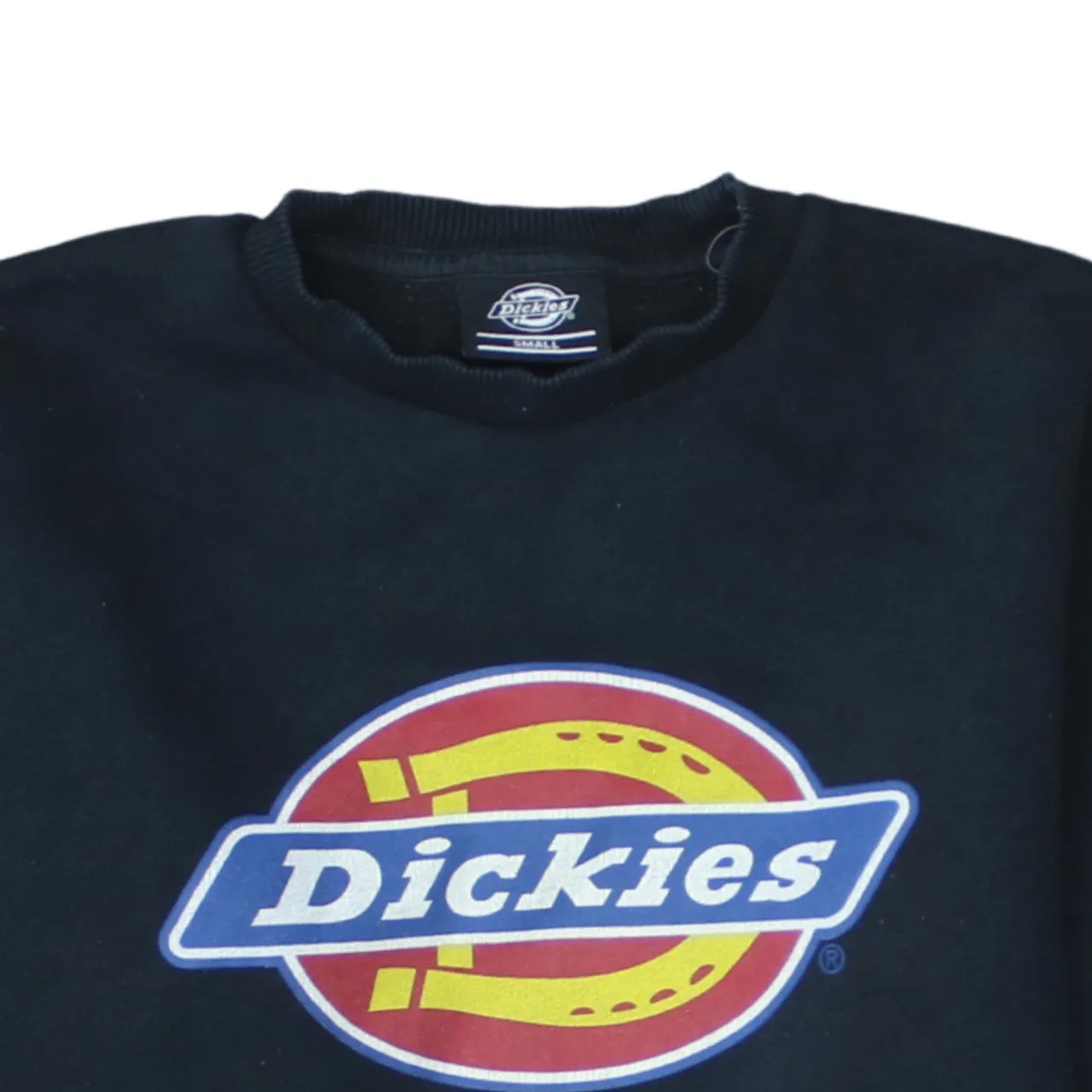 Dickies 90's Spellout Crew Neck Sweatshirt Small Black sold by Vintage Club product image thumbnail 3
