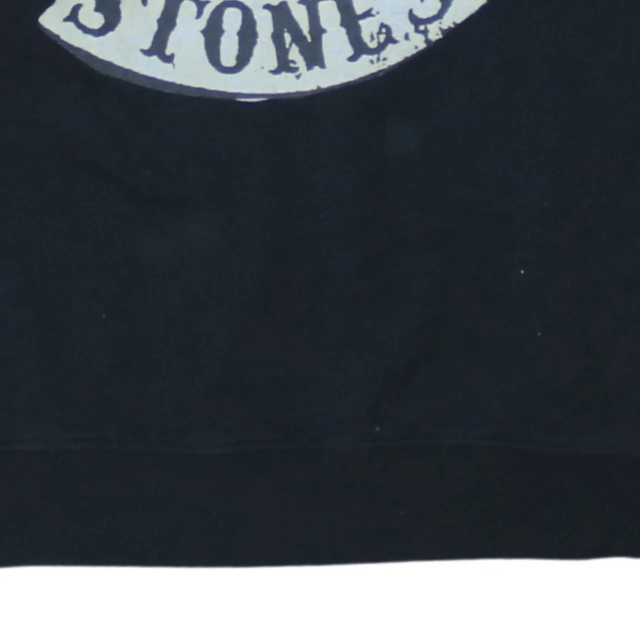The Rolling Stones 90's Spellout Crew Neck Sweatshirt Small Black sold by Vintage Club product image thumbnail 4