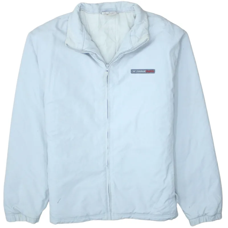 Retro 90's Lightweight Full Zip Up Windbreaker Medium Grey sold by Vintage Club