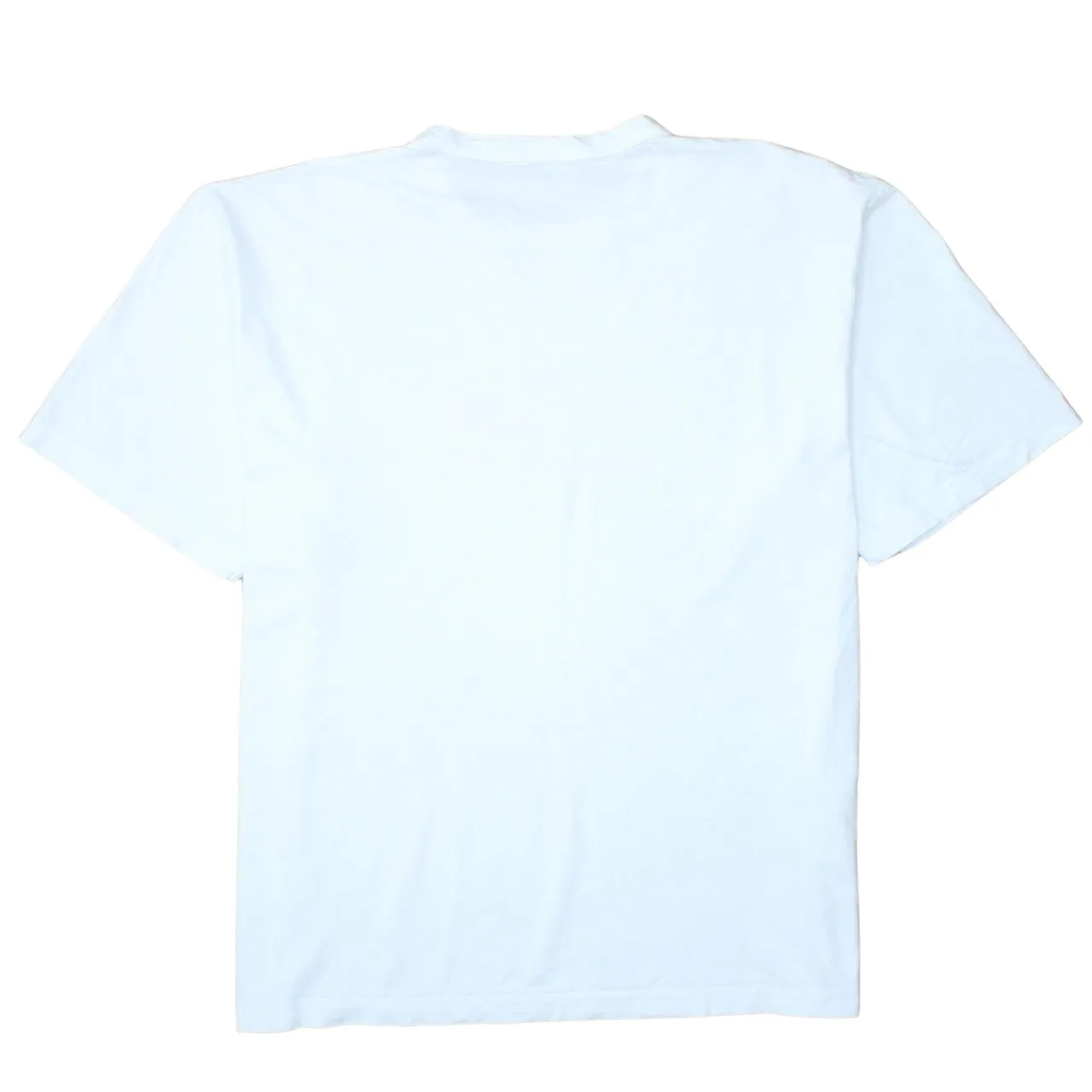 Reebok White T Shirt Men’s XLarge Orange Printed Logo Short Sleeve Casual Top Tee sold by Vintage Club product image thumbnail 2